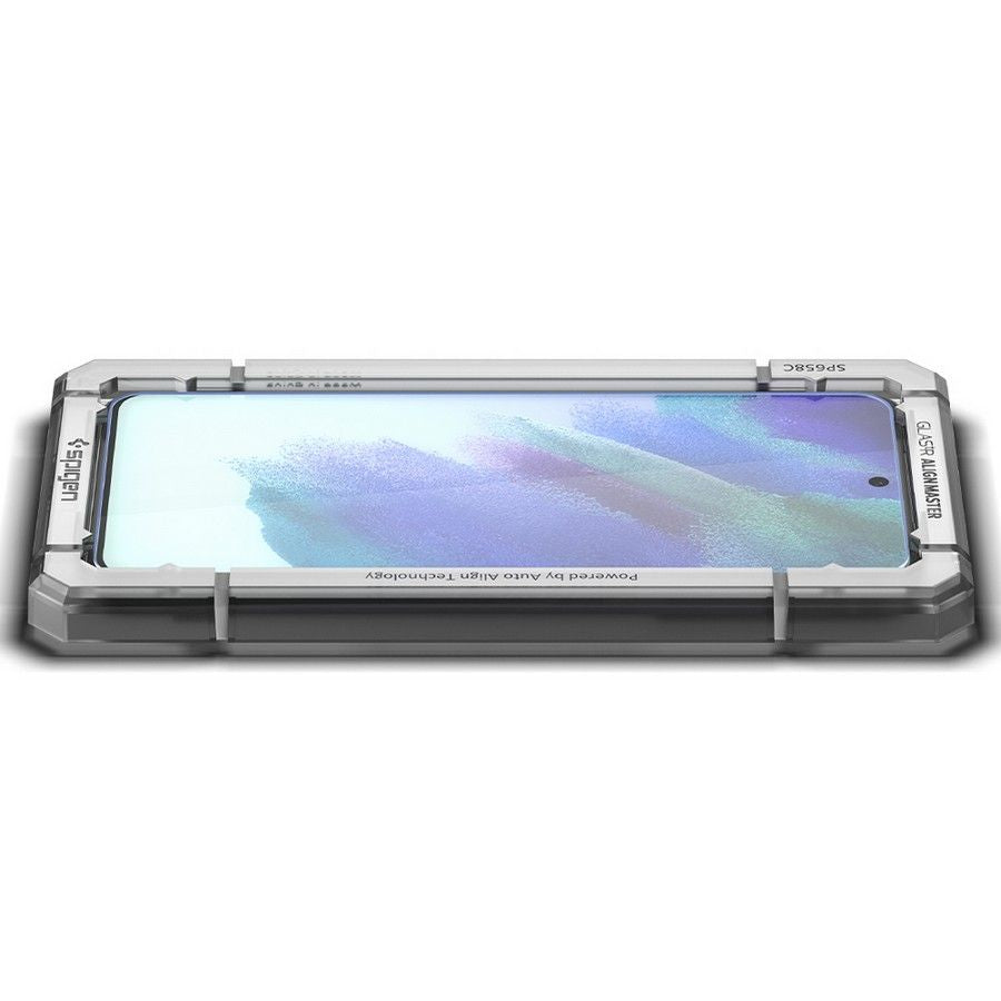Folie de sticlă Spigen Glas.tR AlignMaster pentru Samsung Galaxy S21 FE – imagine 4