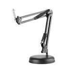 Suport birou cu braț reglabil, filet 1/4", 56 cm, negru – Techsuit GT6 – imagine 1