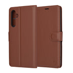 Husă portofel Techsuit Leather Folio Galaxy A54 5G – Maro – imagine 6