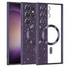 Husă Techsuit Luxury Glitter MagSafe Galaxy S23 Ultra – Mov închis – imagine 6