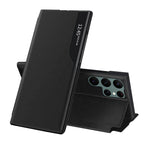 Husă flip Techsuit eFold Galaxy S22 Ultra – Negru – imagine 3