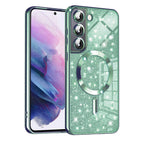 Husă Techsuit Luxury Glitter MagSafe Galaxy S21 – Verde deschis – imagine 7