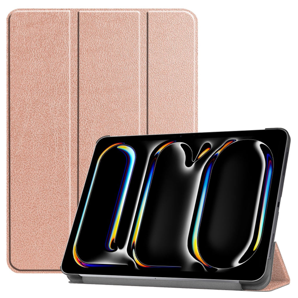 Husă iPad Pro 13 / iPad Pro 13 Techsuit FoldPro, auriu roz – imagine 1