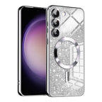 Husă Techsuit Luxury Glitter MagSafe Galaxy S23+ – Argintiu – imagine 4