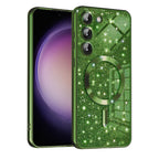 Husă Techsuit Luxury Glitter MagSafe Galaxy S23+ – Verde închis – imagine 9