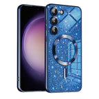 Husă Techsuit Luxury Glitter MagSafe Galaxy S23 – Albastru închis – imagine 8