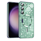 Husă Techsuit Luxury Glitter MagSafe Galaxy S23 – Verde deschis – imagine 9