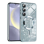 Husă Techsuit Luxury Glitter MagSafe Galaxy S24+ – Albastru deschis – imagine 8