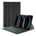 Husă iPad Pro 11 2024 cu tastatură RGB magnetică – Techsuit CozyTab – imagine 1