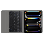 Husă iPad Pro 11 2024 cu tastatură RGB magnetică – Techsuit CozyTab – imagine 3