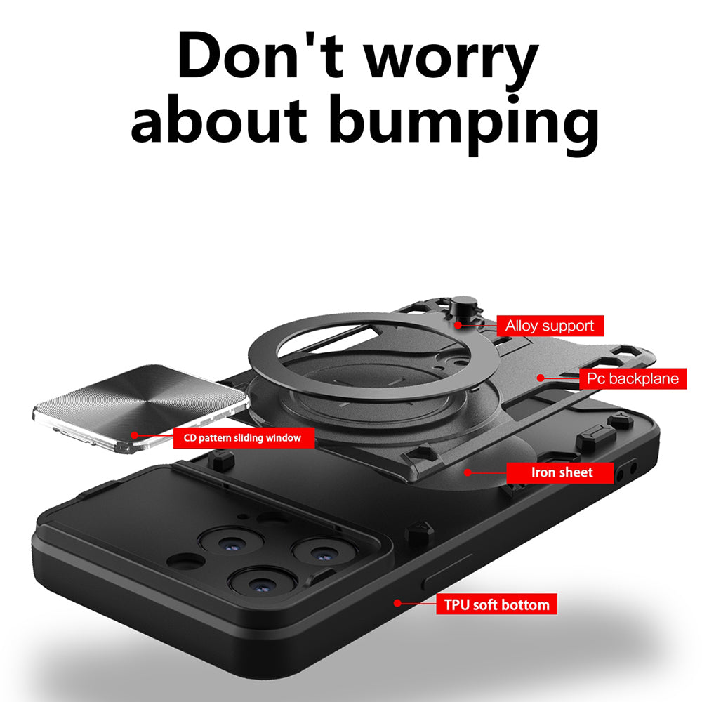 Husă iPhone 15 Pro Techsuit CamGuard Pro, albastru – imagine 3