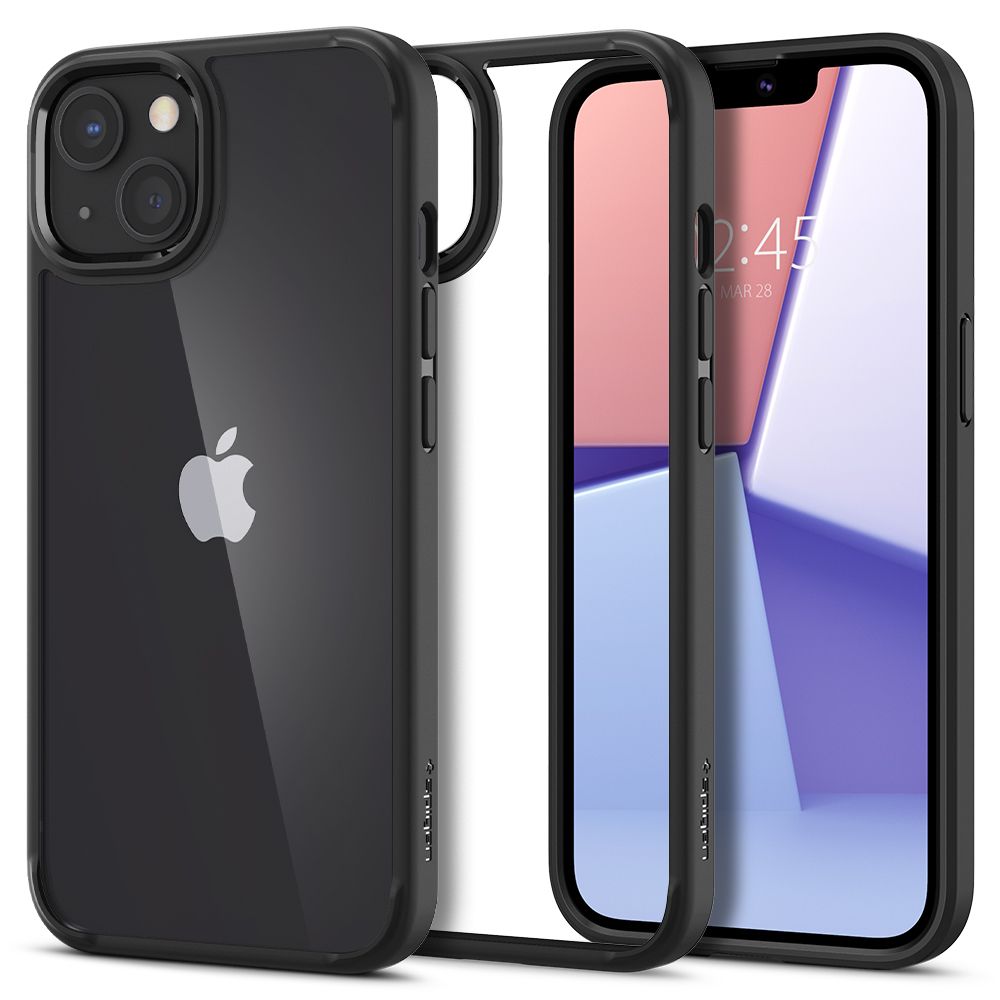 Husă Spigen Ultra Hybrid iPhone 13 – Negru – imagine 1