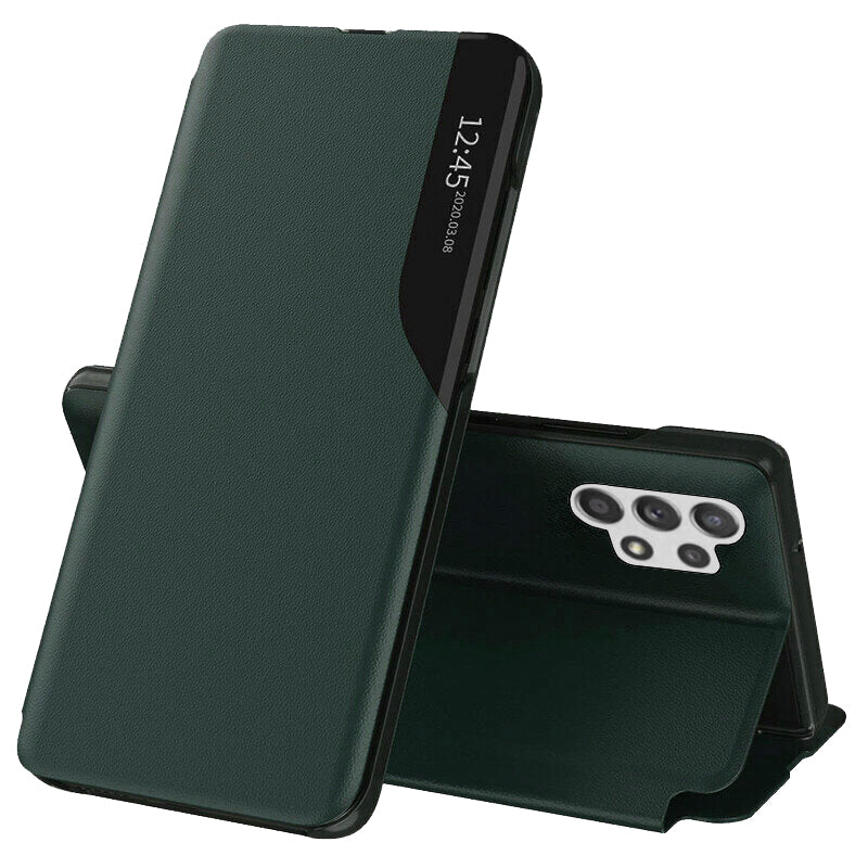 Husă flip Techsuit eFold Galaxy A32 – Verde închis – imagine 4