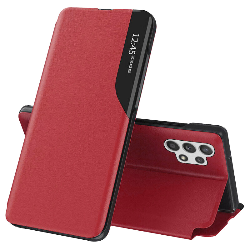 Husă flip Techsuit eFold Galaxy A32 – Roșu – imagine 2