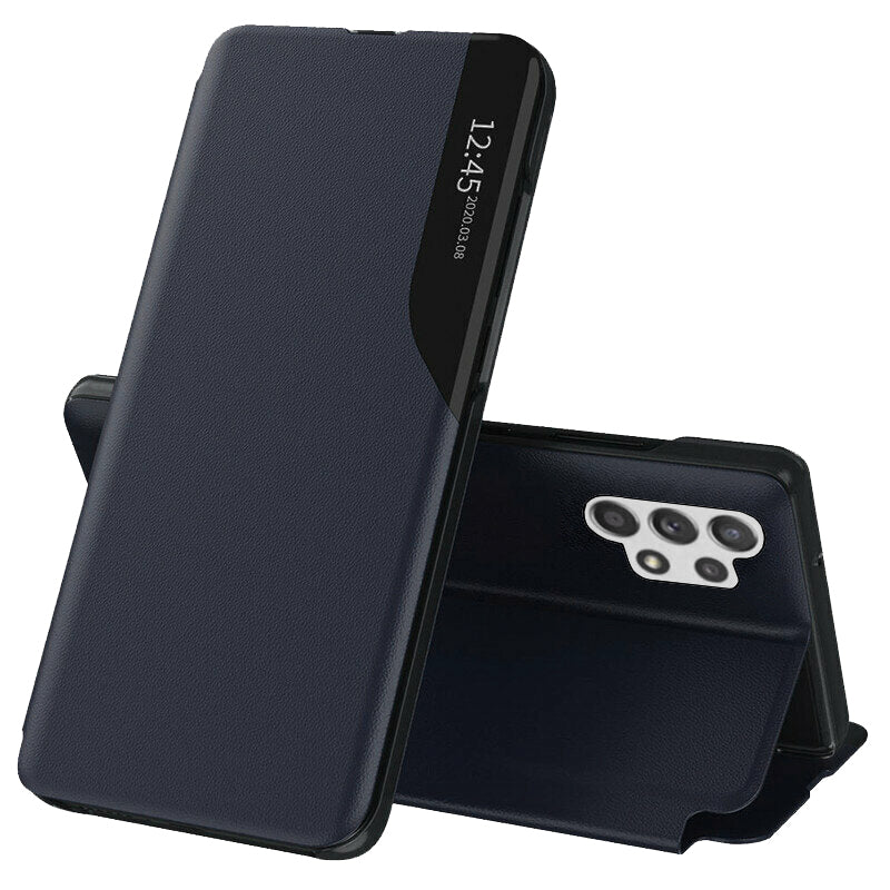 Husă flip Techsuit eFold Galaxy A32 – Albastru închis – imagine 5