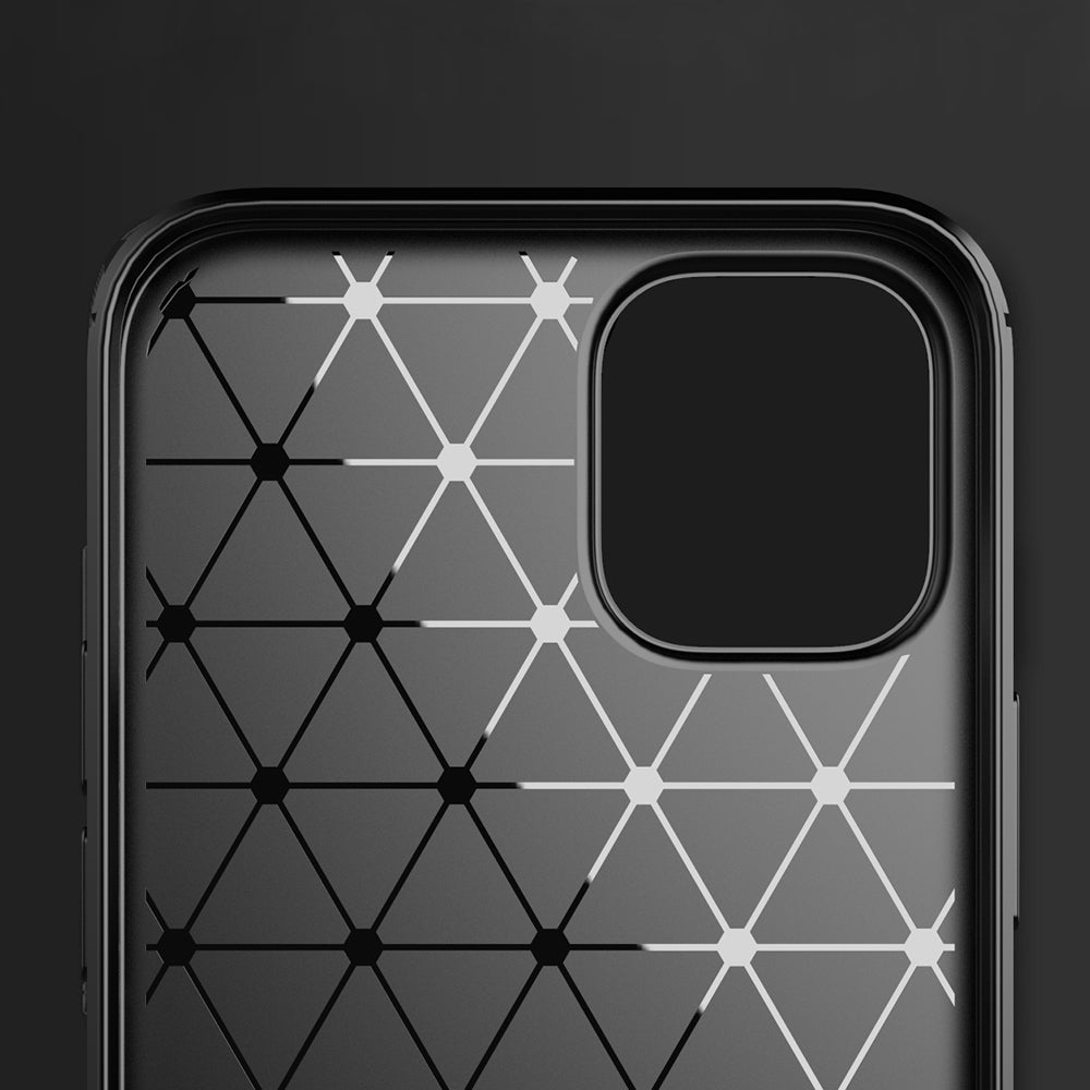 Husă Techsuit Carbon Silicone iPhone 13 Pro Max – imagine 3