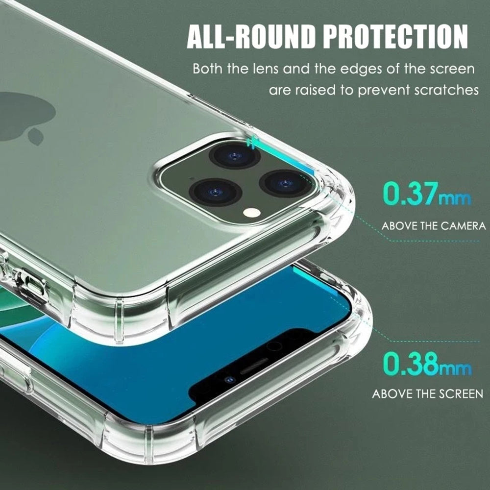 Husă transparentă Techsuit Shockproof Clear Silicone iPhone 16 Pro Max – imagine 3