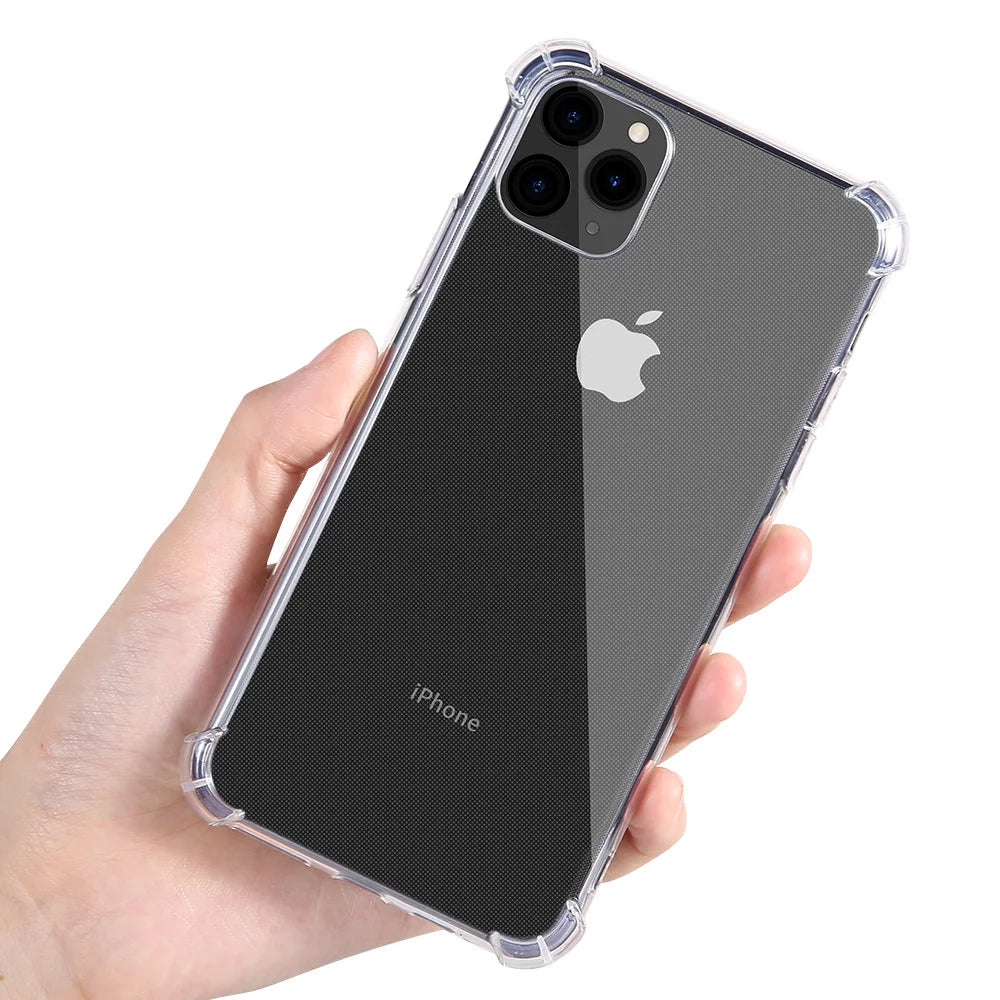 Husă transparentă Techsuit Shockproof Clear Silicone iPhone 16 Pro Max – imagine 2