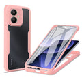 Husă Xiaomi Redmi 13C 5G 360 Techsuit ColorVerse, roz – imagine 1