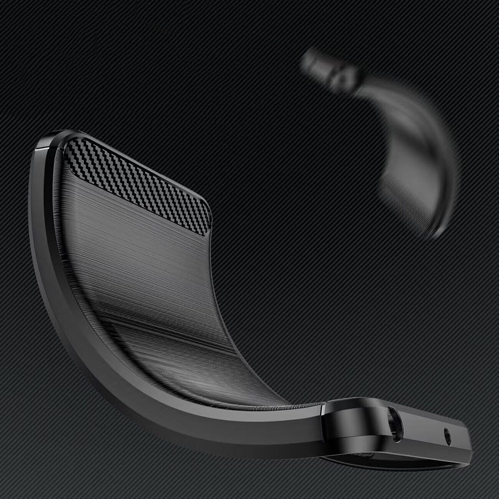 Husă Techsuit Carbon Silicone iPhone 16e / 17e – imagine 2