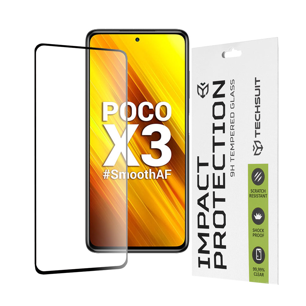 Folie sticlă Techsuit 111D Xiaomi Poco X3 / Poco X3 NFC / Poco X3 Pro – imagine 1