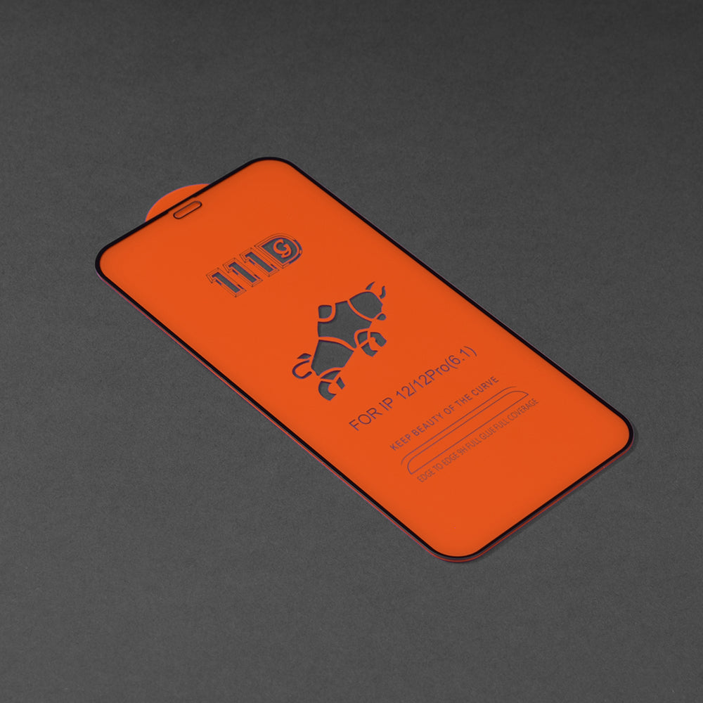 Folie sticlă Techsuit 111D iPhone 12 / 12 Pro, full glue 9H – imagine 2