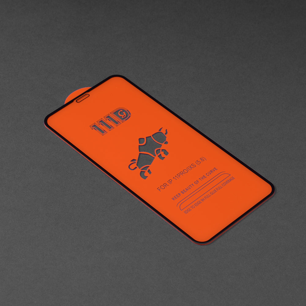 Folie sticlă Techsuit 111D iPhone X / XS / 11 Pro, full glue 9H – imagine 2
