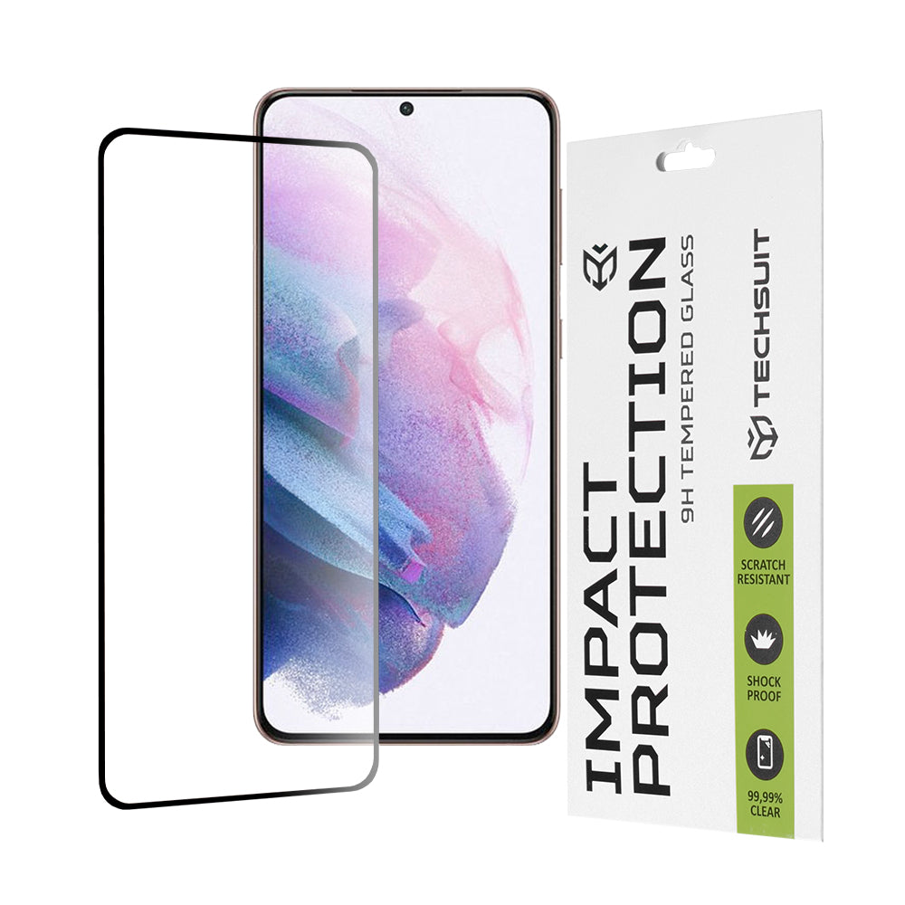 Folie sticlă Techsuit 111D Galaxy S21+, full glue 9H – imagine 1