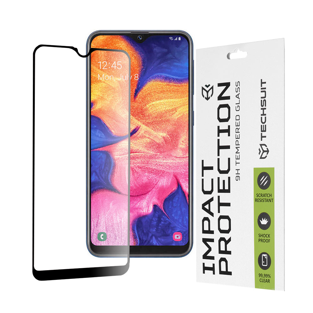 Folie sticlă Techsuit 111D Galaxy A10e / A20e, full glue 9H – imagine 1