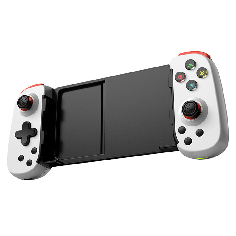 Controller cu suport telefon și tabletă, Bluetooth, alb – Techsuit D6 – imagine 2