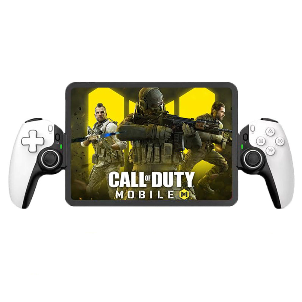 Controller pentru tabletă și telefon, Bluetooth 5.2, alb – Techsuit D9 – imagine 1
