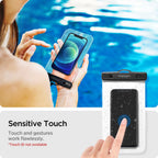Set 2 huse impermeabile Spigen A601 – Transparent – imagine 9