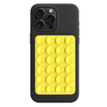Ventuză silicon pentru telefon, galben – Techsuit PAD – imagine 1