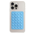 Ventuză silicon pentru telefon, selfie pe oglindă, bleu – Techsuit PAD – imagine 1