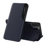 Husă flip Techsuit eFold Galaxy S21 FE – Albastru închis – imagine 2