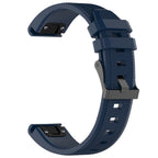 Curea Garmin Fenix 3/3 HR/5X/5X Plus/6X Techsuit W058, bleumarin – imagine 1