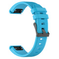Curea Garmin Fenix 3/3 HR/5X/5X Plus/6X/6X Pro Techsuit W058, albastru – imagine 1