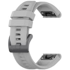 Curea Garmin Fenix 3/3 HR/5X/5X Plus/6X Techsuit W060, silicon, gri – imagine 1