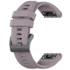 Curea Garmin Fenix 3/3 HR/5X/5X Plus/6X Techsuit W060, silicon, violet – imagine 1