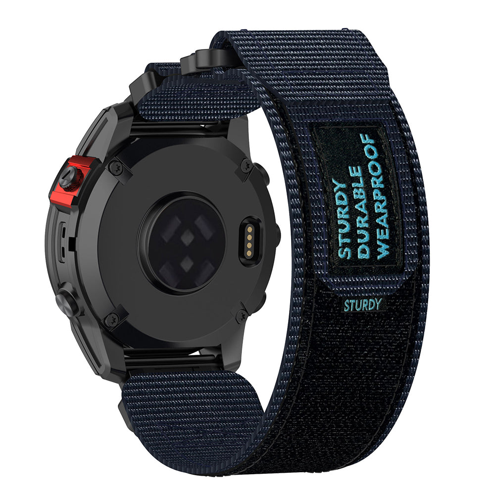 Curea Garmin Fenix 5/5 Plus 6/6 Pro/7 Techsuit W057, bleumarin – imagine 1