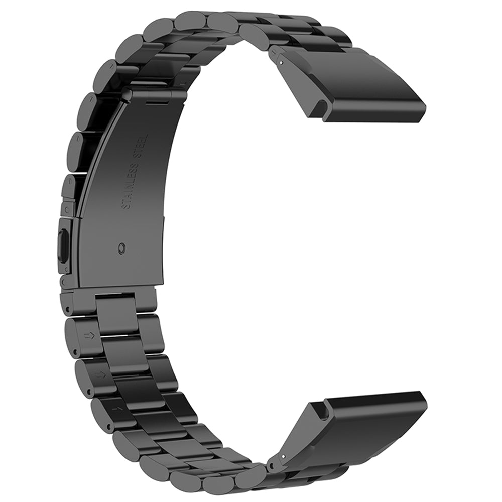 Curea Garmin Fenix 3/3 HR/5X Techsuit W010, oțel inoxidabil, negru – imagine 2