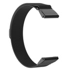 Curea Garmin Fenix 5/5 Plus 6 Techsuit W009, oțel inoxidabil, negru – imagine 3