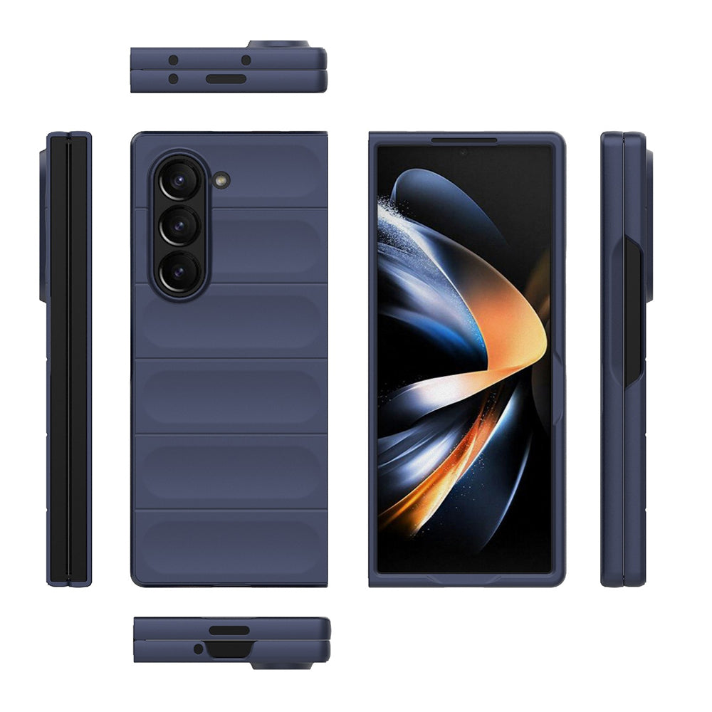 Husă Techsuit Magic Shield Galaxy Z Fold6 – Bleu – imagine 5