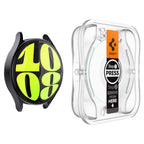 Set 2 folii de sticlă Spigen Glas.tR EZ Fit Samsung Galaxy Watch7 (44 mm) – imagine 3