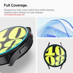 Set 2 folii de sticlă Spigen Glas.tR EZ Fit Samsung Galaxy Watch7 (44 mm) – imagine 6