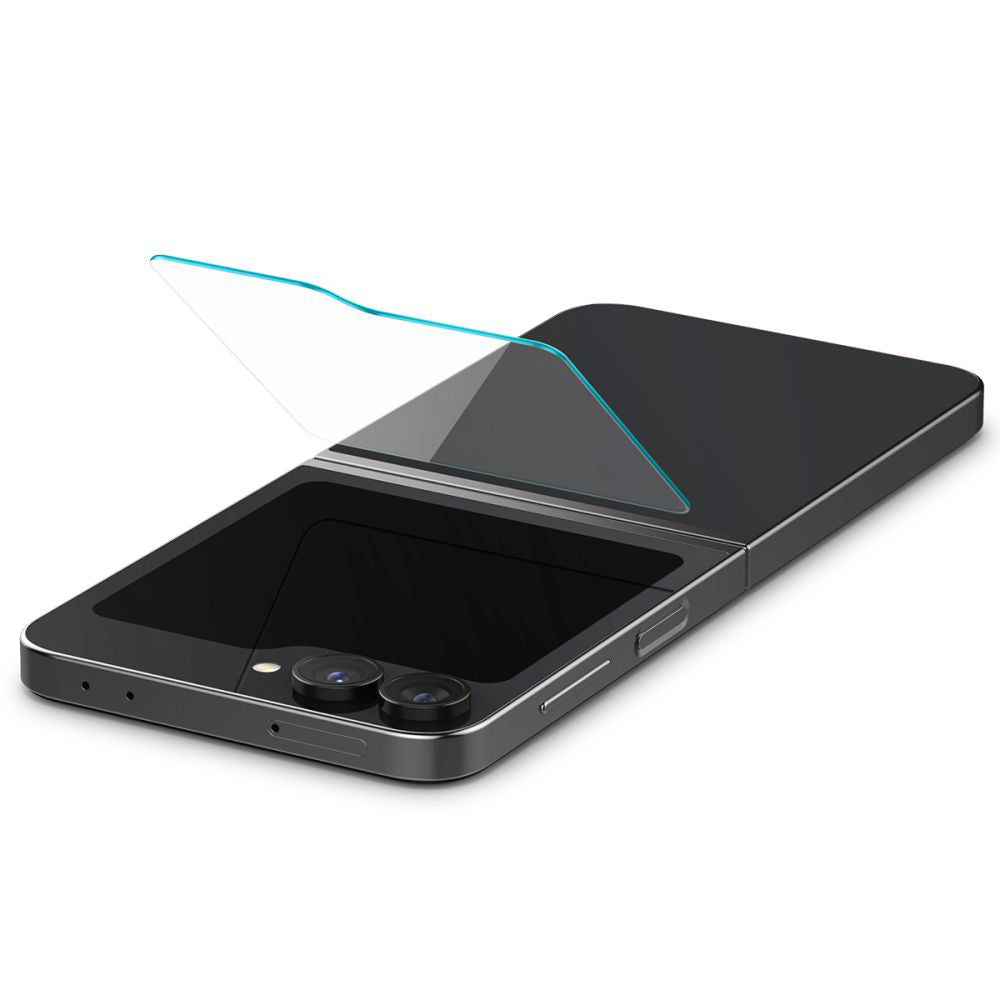 Folie de sticlă Spigen Glas.tR EZ Fit pentru Samsung Galaxy Z Flip6 / Z Flip7 FE – imagine 4