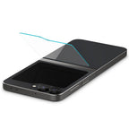 Folie de sticlă Spigen Glas.tR EZ Fit pentru Samsung Galaxy Z Flip6 / Z Flip7 FE – imagine 4