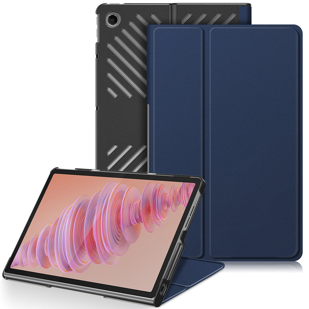 Husă Lenovo Tab Plus Techsuit FoldPro, albastru – imagine 1