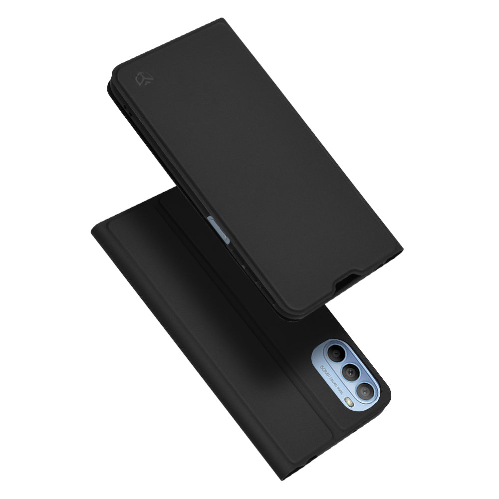 Husă Motorola Moto G31 / Moto G41 flip Techsuit Magskin Book, negru – imagine 1