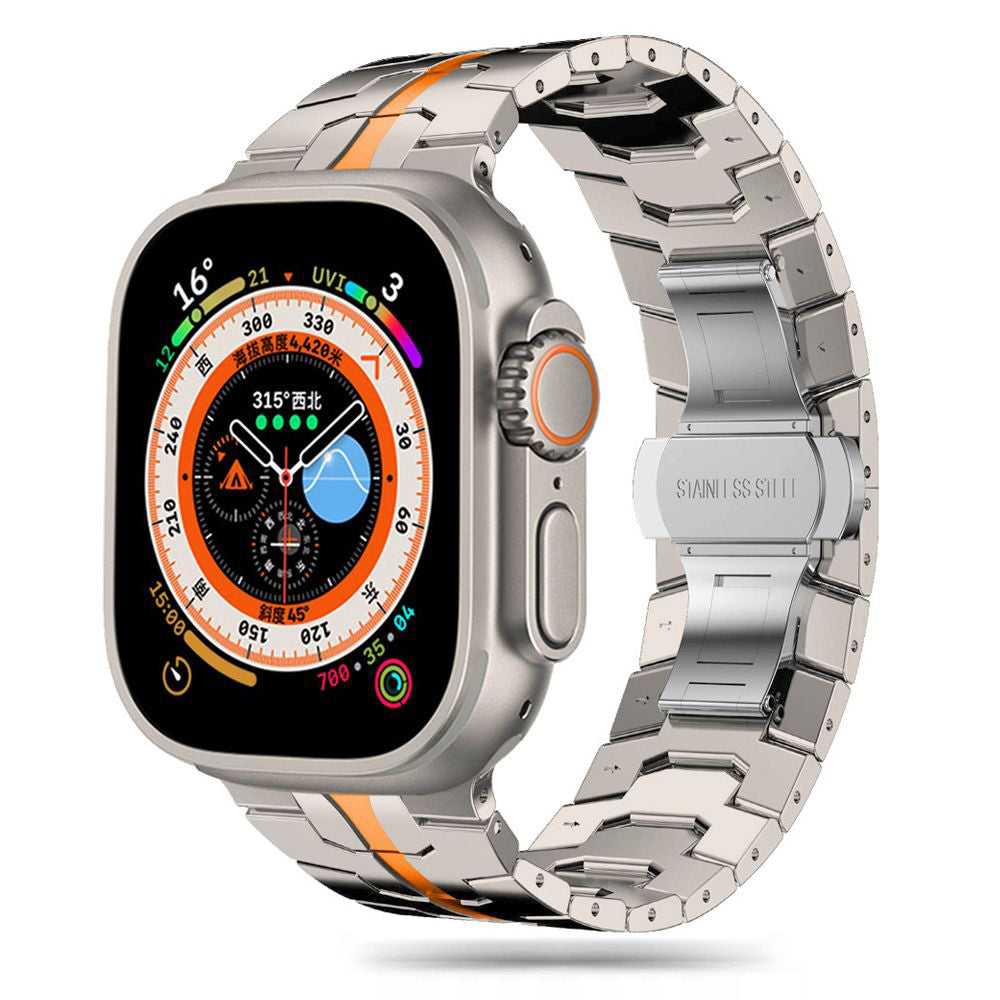 Curea Huawei Watch GT 2 (46 mm) Techsuit W063, oțel inoxidabil – imagine 1